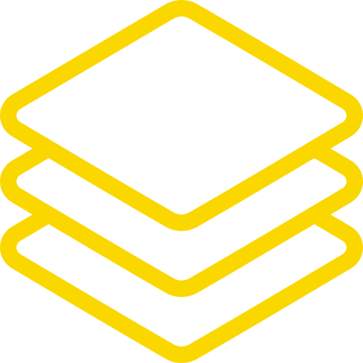 Logo en losanges superposés Enjalbert construction métallique, structure et organisation en couches dans le Tarn